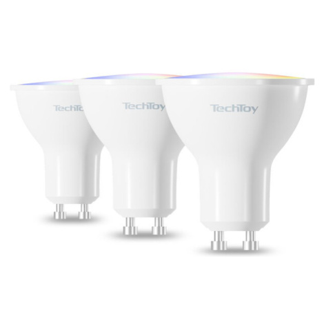 TechToy Smart Bulb RGB 4.7W GU10 ZigBee 3ks