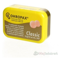 OHROPAX CLASSIC Ušné vložky, v krabičke 1x12 ks