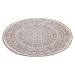 Kusový koberec Twin Supreme 105498 Linen kruh – na ven i na doma - 200x200 (průměr) kruh cm NORT