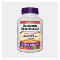 Webber Naturals Glukosamín Chondroitín a MSM 1300mg FORTE 120tabliet