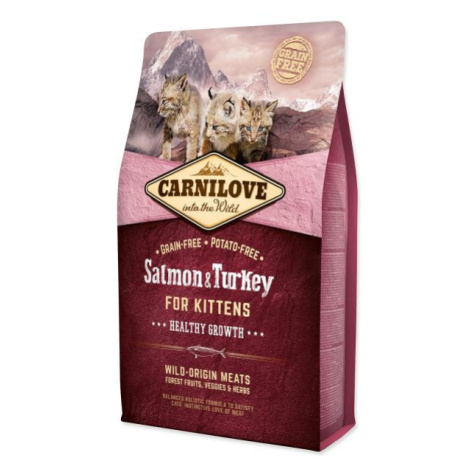 Krmivo Carnilove Kitten Healthy Growth Salmon & Turkey 2kg