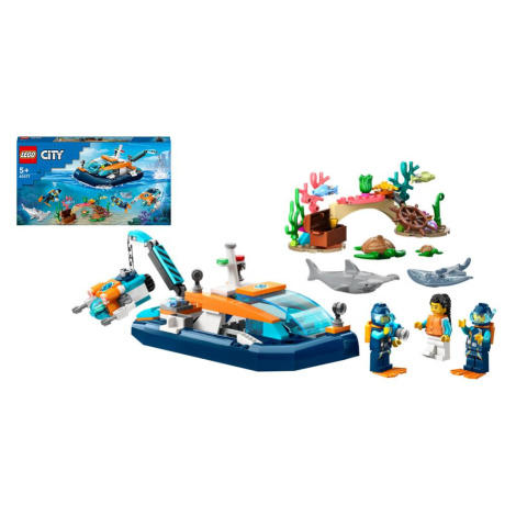 LEGO ® 60377 Explorer Diving Boat