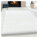 Kusový koberec Brilliant Shaggy 4200 Snow - 80x150 cm Ayyildiz koberce