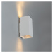 Dizajnové nástenné svietidlo biely štvorec - Sab
