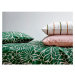 Zelené damaškové obliečky na jednolôžko 140x200 cm Abstract leaves – Södahl