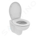 IDEAL STANDARD - Eurovit Závesné WC, Rimless, biela K881001