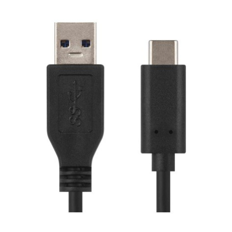 EMOS SM7021 USB kábel 3.0 A/M - USB 3.1 C/M 1m čierny,Quick