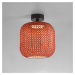 Bover Nans PF/31 LED vonkajšie stropné svietidlo, červené