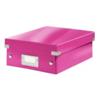 Leitz Malá organizačná škatuľa Click - Store ružová