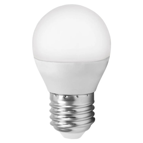 LED žiarovka E27 G45 5 W miniglobe, biela EGLO