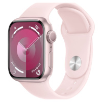 Apple Watch Series 9 GPS 41mm Light Pink, MR943QC/A (M/L)