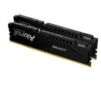 KINGSTON DIMM DDR5 64GB (Kit of 2) 5200MT/s CL36 FURY Beast Čierna EXPO