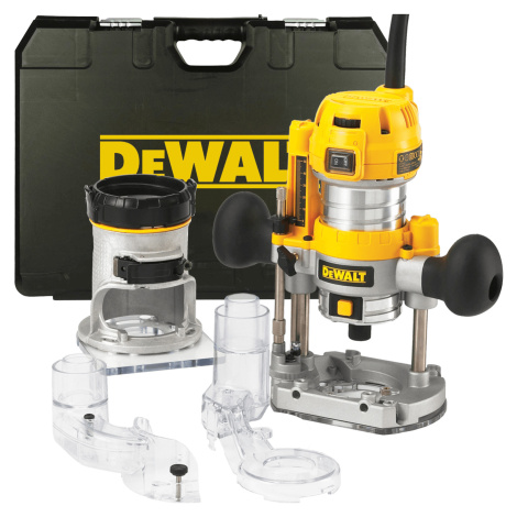 DEWALT Elektrická sada 2 v 1 - horná a ohraňovacia fréza D26204K-QS