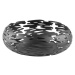 Okrúhla dizajnová nádoba Barknest, čierna, priem. 21 cm - Alessi