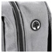 Batoh na notebook 15.6", BA-03, šedý z nylonu, USB port k nabíjení, Marvo