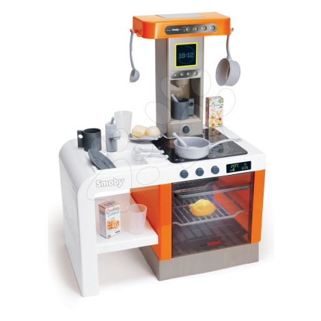 Kuchynka Tefal Cheftronic Orange Smoby elektronická so zvukom a svetlom a 20 doplnkov 62 cm vyso