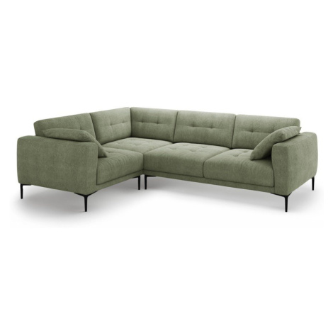 Zelená rohová pohovka (ľavý roh/do L) Bemy – Micadoni