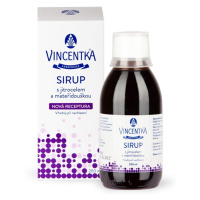 Vincentka Vincentka Sirup 200 ml