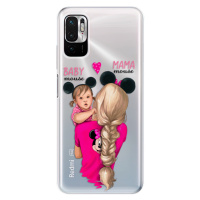 Odolné silikónové puzdro iSaprio - Mama Mouse Blond and Girl - Xiaomi Redmi Note 10 5G