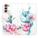 Flipové puzdro iSaprio - Beautiful Flower - Samsung Galaxy S21