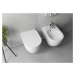 ISVEA - INFINITY bidet závesný 36,5x53cm, matná biela 10NF41001-2L