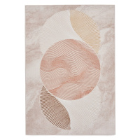 Ružovo-krémový koberec 160x230 cm Creation – Think Rugs