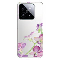 Odolné silikónové puzdro iSaprio - Purple Orchid - Xiaomi 14