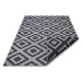 Kusový koberec Twin-Wendeteppiche 105466 Night Silver – na ven i na doma - 200x290 cm NORTHRUGS 