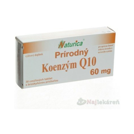 Naturica N Koenzym Q10 prirodniny 60 mg 30 tabliet