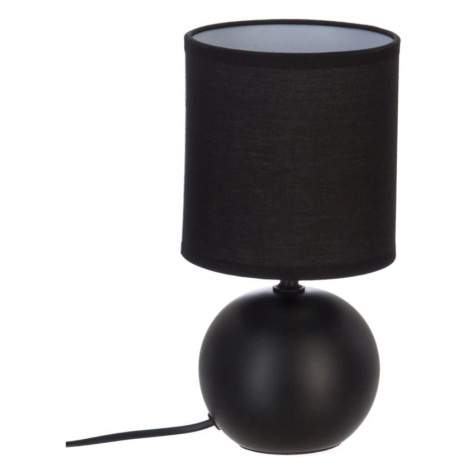 Nočná lampa Timeo čierna 25 cm DekorStyle