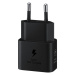 EP-T2510NBE Samsung USB-C 25W Cestovná Nabíjačka Black