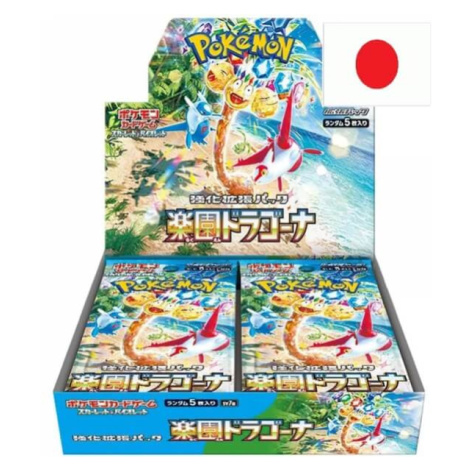 Nintendo Pokémon Scarlet and Violet Paradise Dragona Booster Box - japonsky
