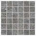 Mozaika Rako Quarzit tmavo šedá 30x30 cm mat DDM06738.1