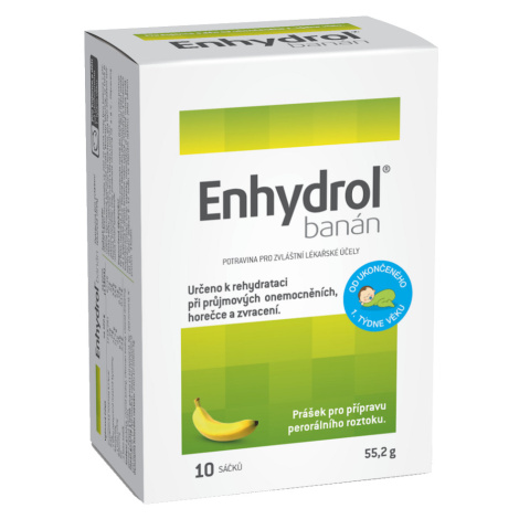 ENHYDROL Banán 10 vreciek