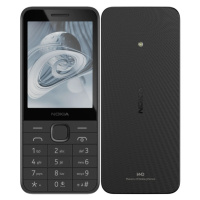 Nokia 215 4G (2024), Dual SIM, Black - SK distribúcia