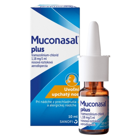 MUCONASAL Plus roztok v spreji 10 ml