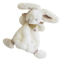 Doudou Plyšový zajačik krémový 26 cm