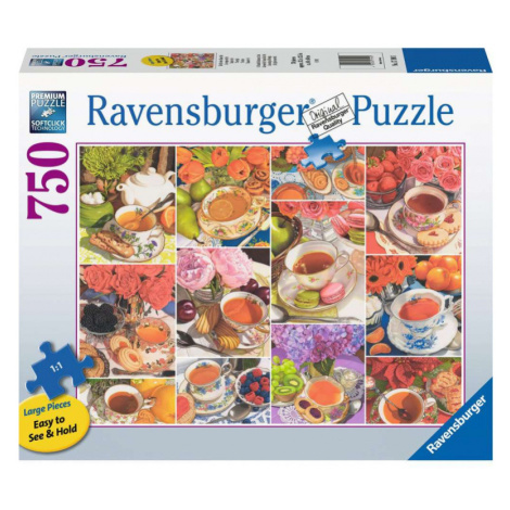 Ravensburger - 2D Puzzle Veľký formát: Tea Time 750 dielikov