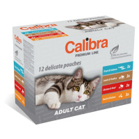 CALIBRA cat kapsa MULTIpack ADULT - 12x100g