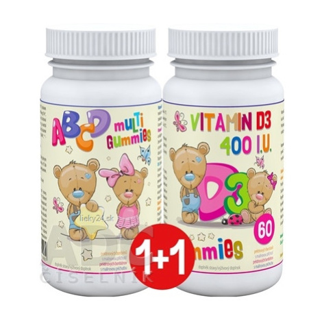 ABCD muLTi Gummies + D3 Gummies - Clinical 1+1