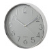 Hama 186390 Elegance nástenné hodiny, priemer 30 cm, tichý chod, strieborné/šedé