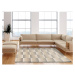 Sivo-krémový koberec 133x190 cm Sensation – Universal