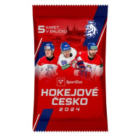 Hokejové karty SportZoo Hobby balíček Hokejové Česko 2024