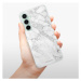 Odolné silikónové puzdro iSaprio - SilverMarble 14 - Samsung Galaxy S23 FE