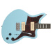 D'Angelico Offset Solid Body Sky Blue