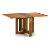Estila Rozkladací jedálenský stôl Star z dreva mindi hnedej farby 165cm