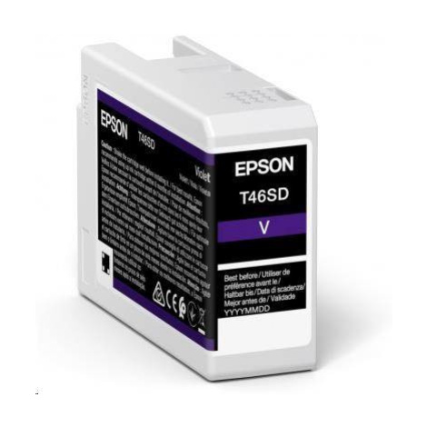 Atrament EPSON Singlepack Violet T46SD UltraChrome Pro 10 25 ml