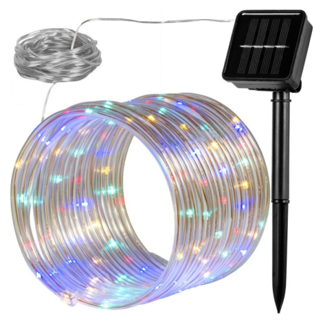 Solárna svetelná hadica - 100 LED, farebná VOLTRONIC®