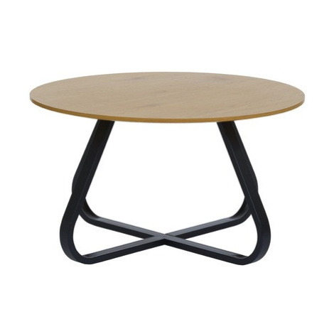 Konferenčný stolík Unique Furniture CESURA 80x80 cm hnedý dřevo 50440000