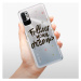 Odolné silikónové puzdro iSaprio - Follow Your Dreams - black - Xiaomi Redmi Note 10 5G
